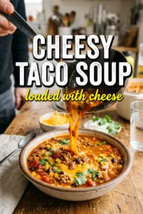 Cheesy Taco Soup