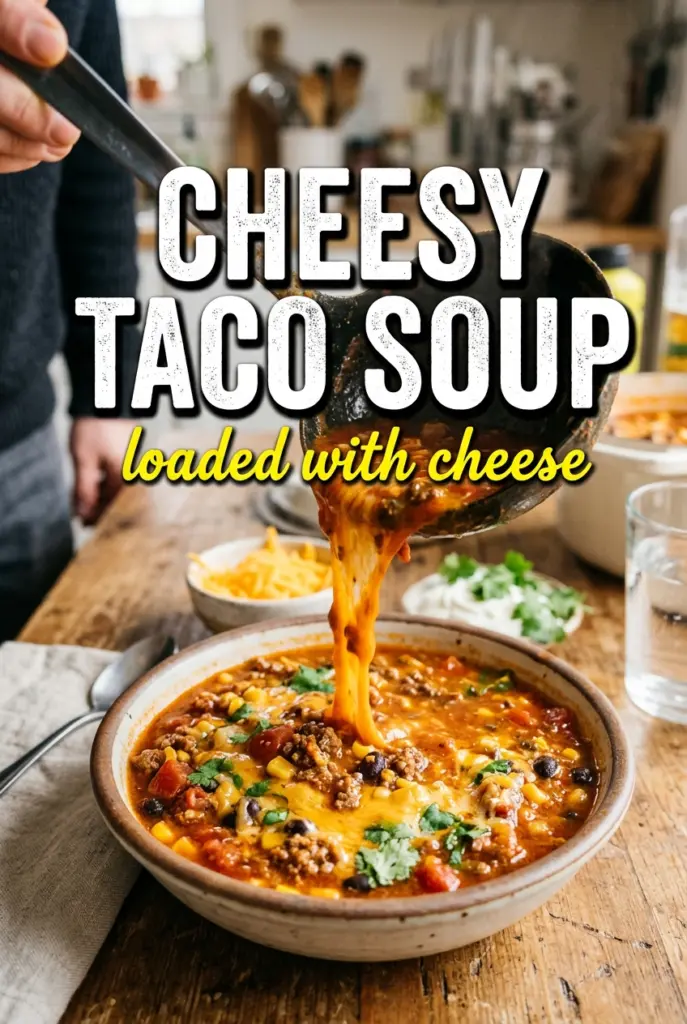 Cheesy Taco Soup