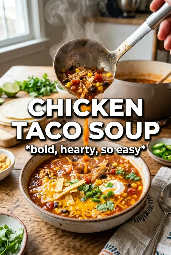 Chicken Taco Soup