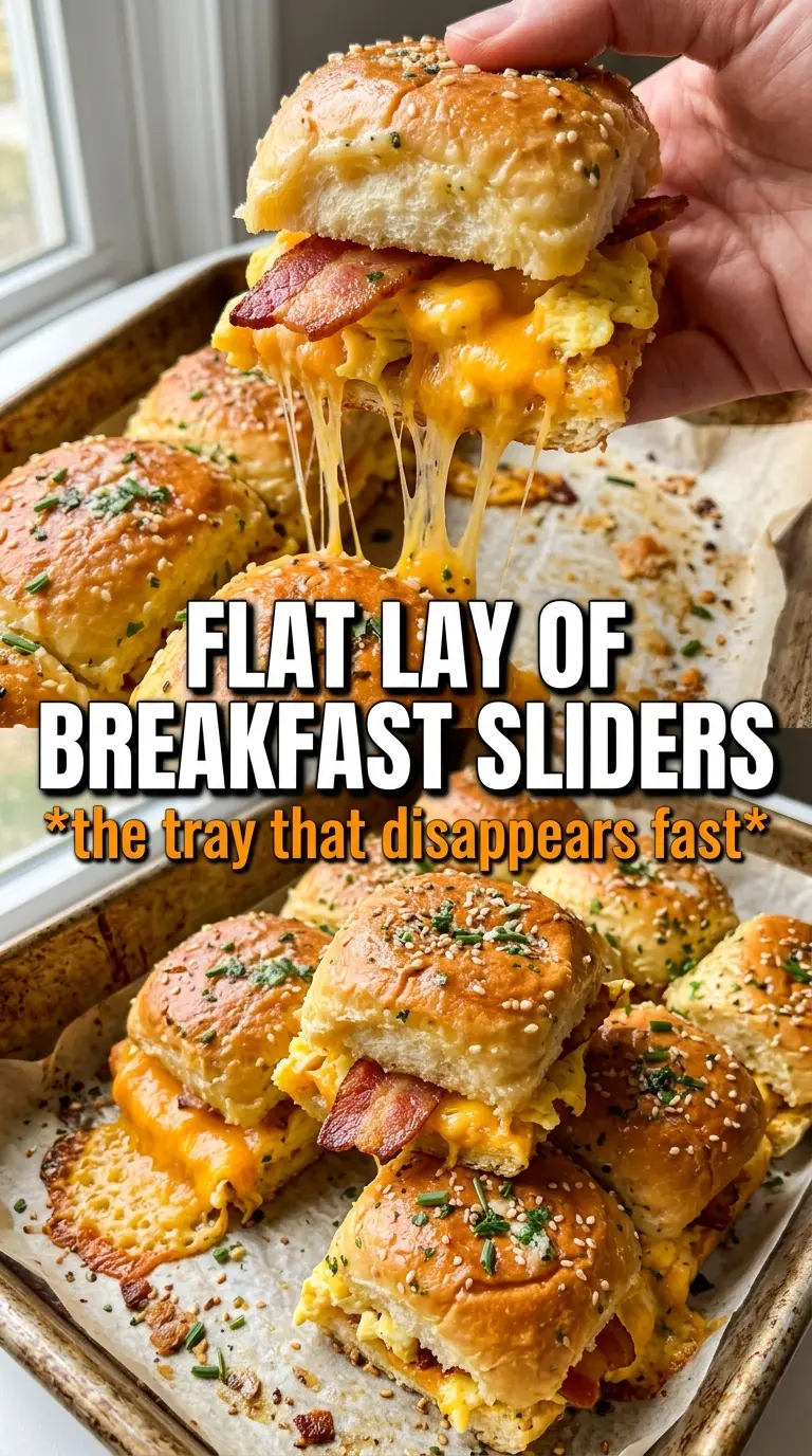 Cowboy Breakfast Sliders golden cheesy jalapeño