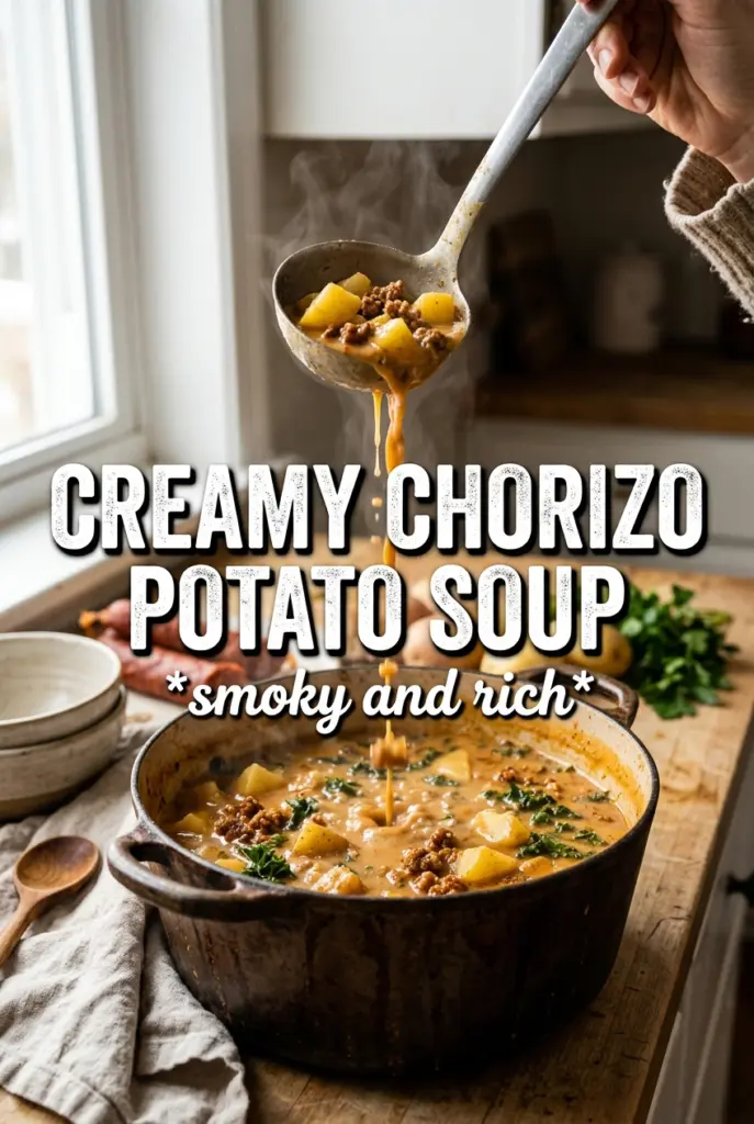 Creamy Chorizo Potato Soup