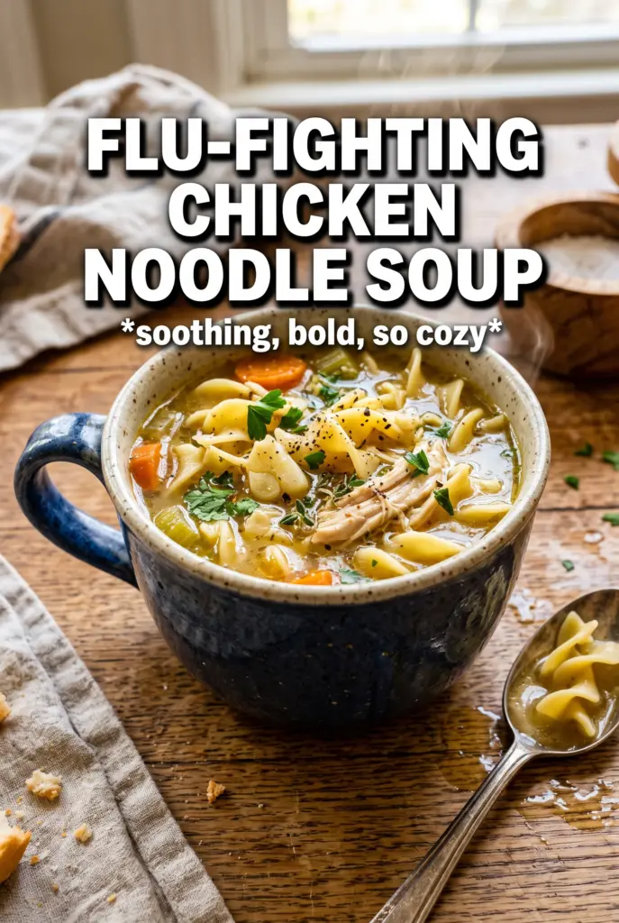 Flu-Fighting Chicken Noodle Soup