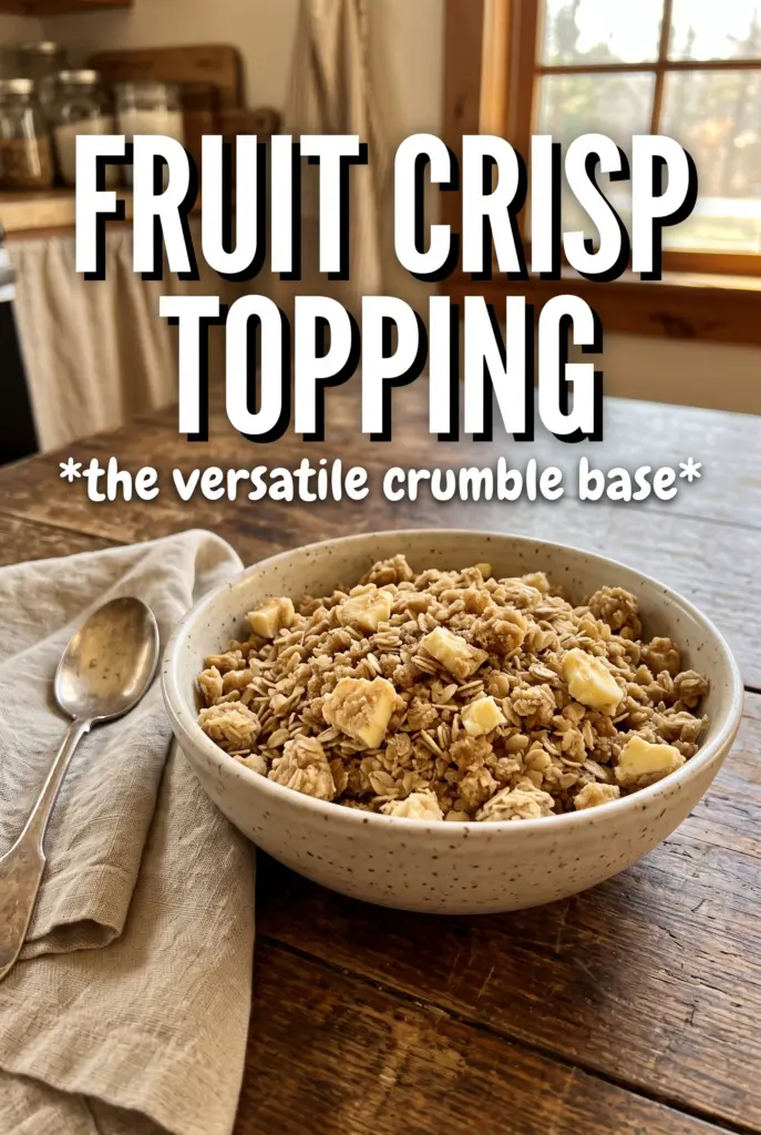 Fruit Crisp Topping
