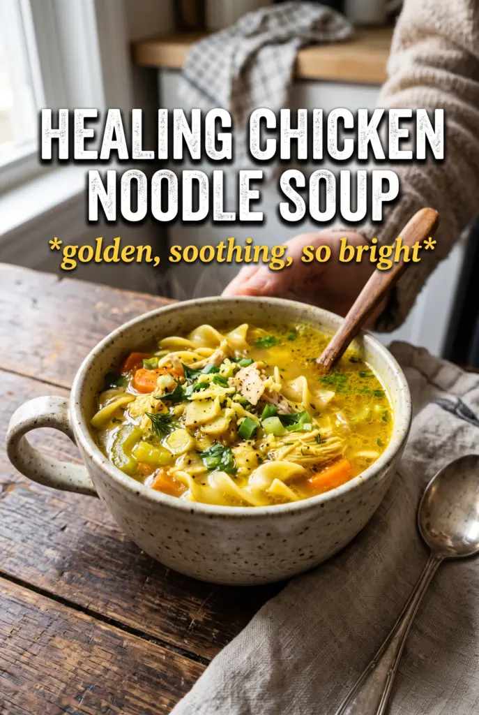 Healing Chicken Noodle Soup