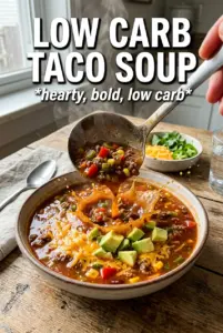 Low Carb Taco Soup