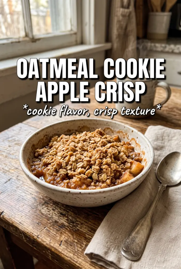 Oatmeal Cookie Apple Crisp
