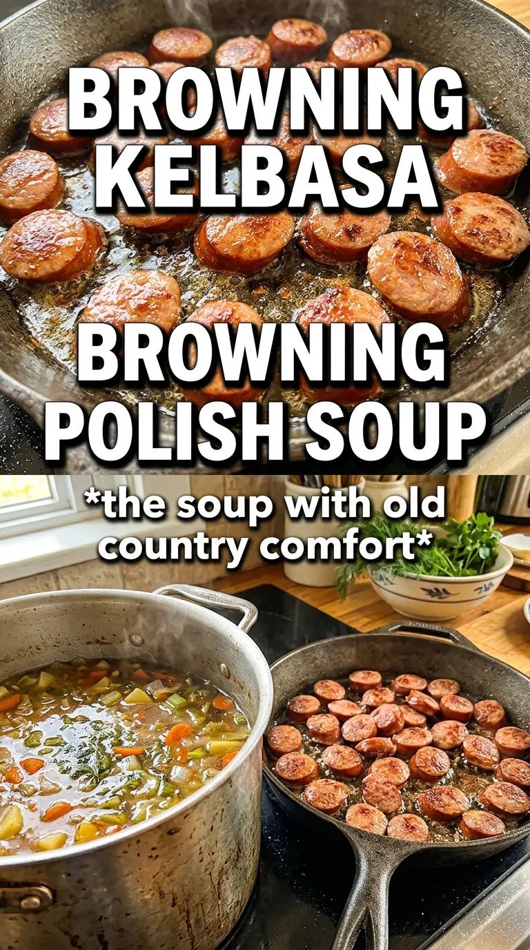 Polish Potato Soup creamy golden broth