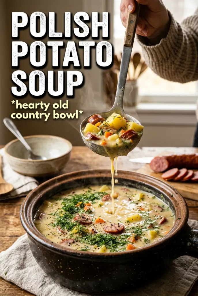 Polish Potato Soup (Kartoflanki)