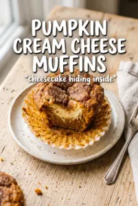 Pumpkin Cream Cheese Muffins