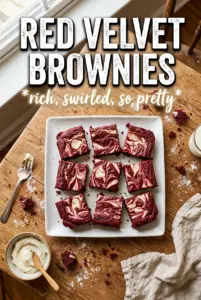 Red Velvet Brownies