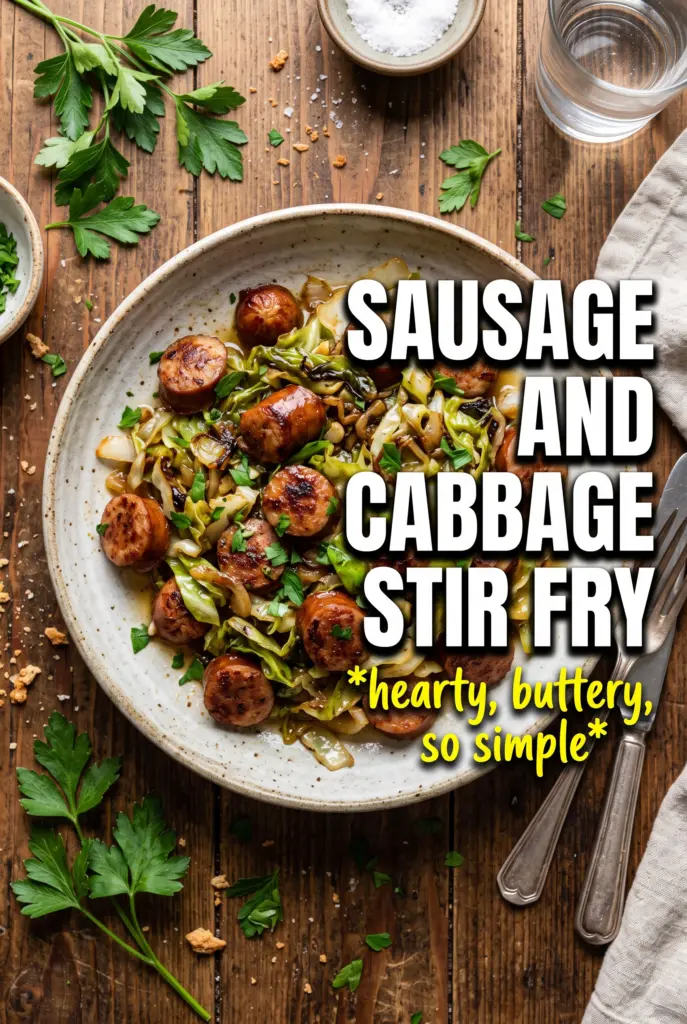 Sausage and Cabbage Stir Fry