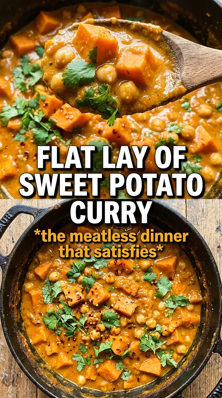 Sweet Potato And Chickpea Curry vibrant coconut curry