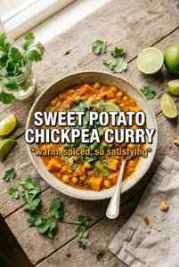 Sweet Potato And Chickpea Curry