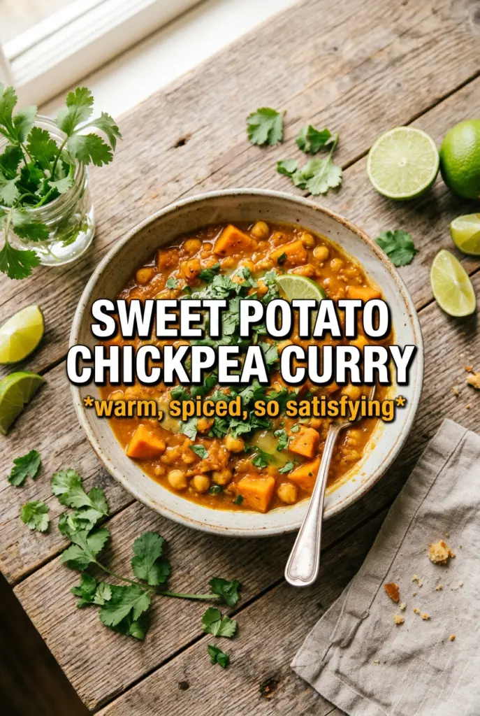 Sweet Potato And Chickpea Curry