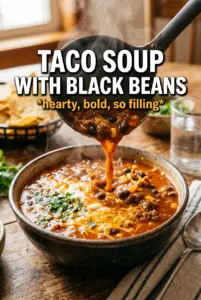 Taco Soup With Black Beans