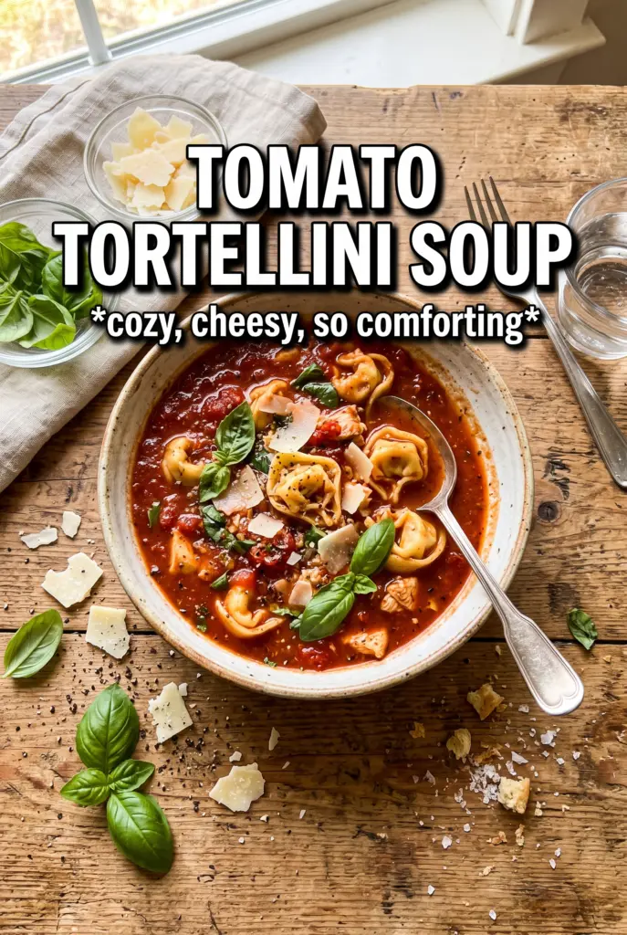 Tomato Tortellini Soup