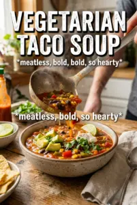 Vegetarian Taco Soup