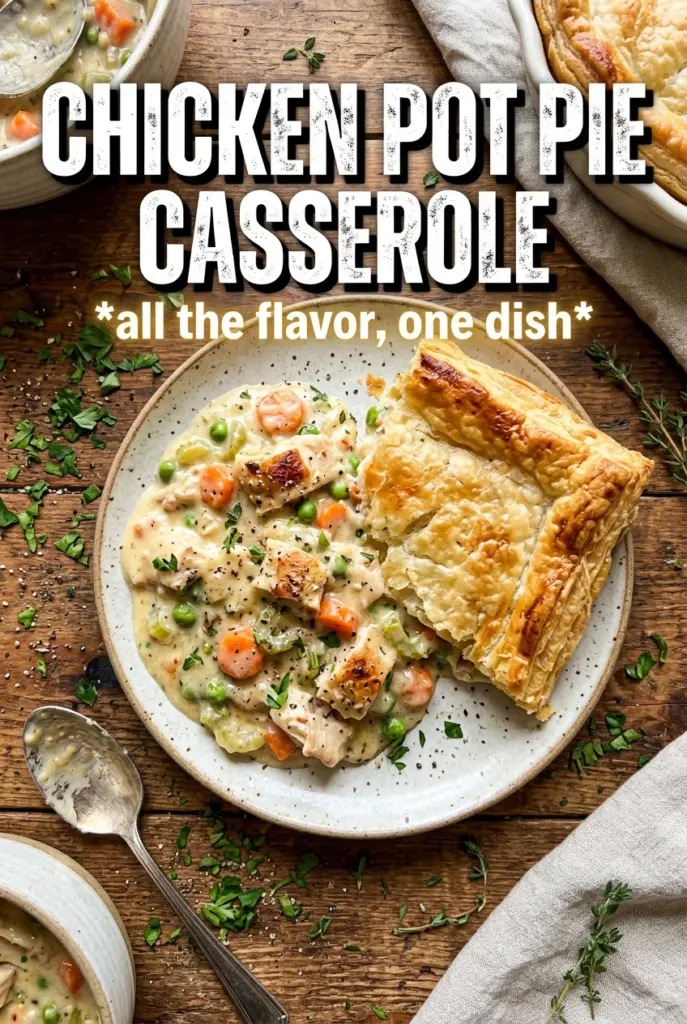 Chicken Pot Pie Casserole