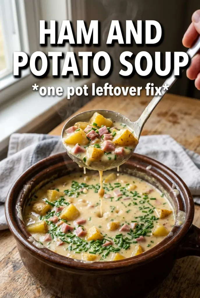 One Pot Ham and Potato Soup