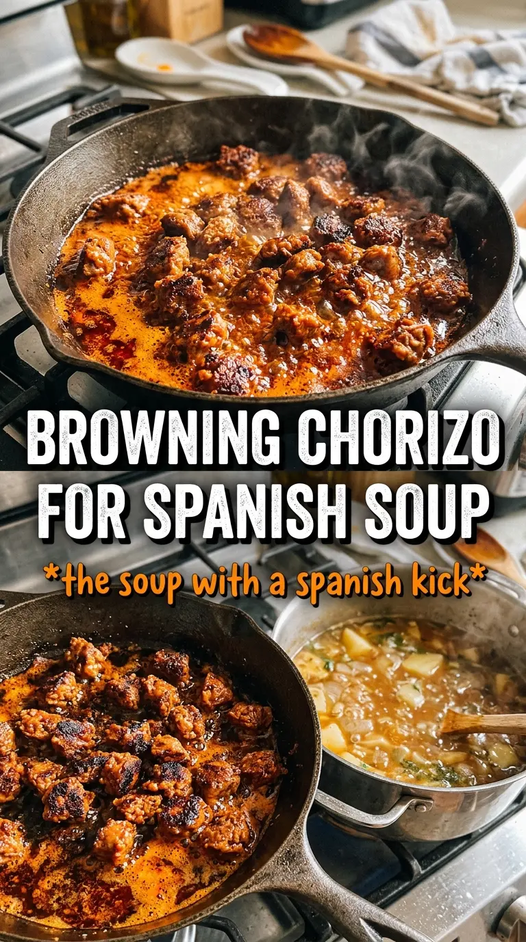 Spanish Potato Soup With Chorizo smoky hearty