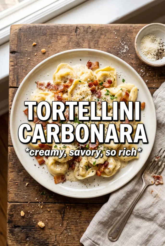 Tortellini Carbonara