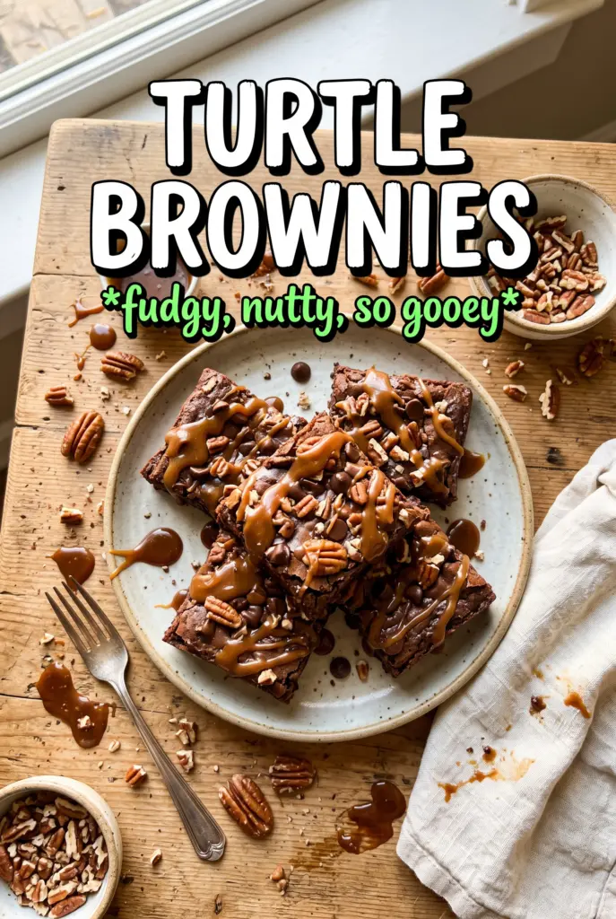Turtle Brownies
