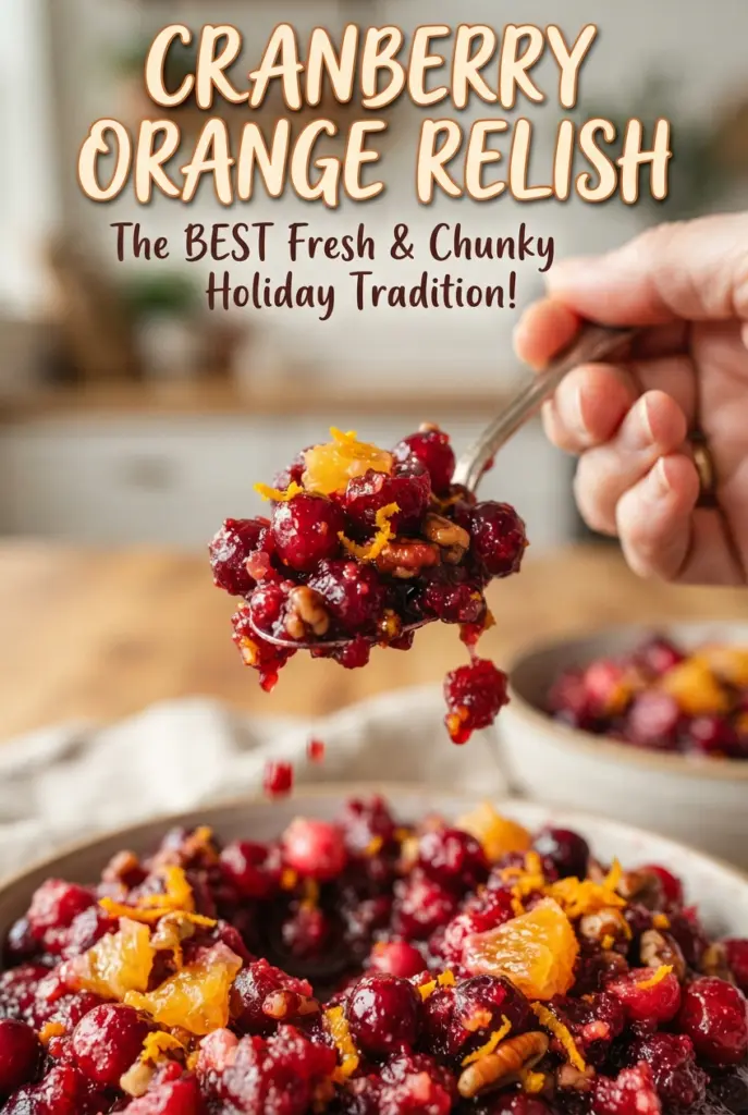 Cranberry Orange Relish