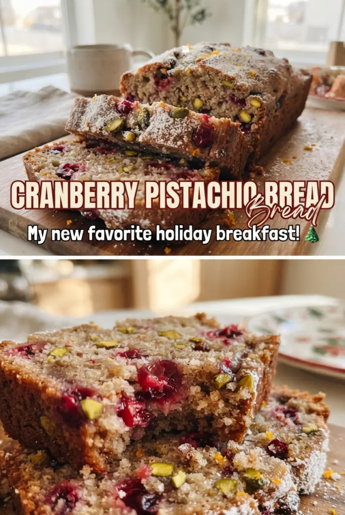 Cranberry Pistachio Bread