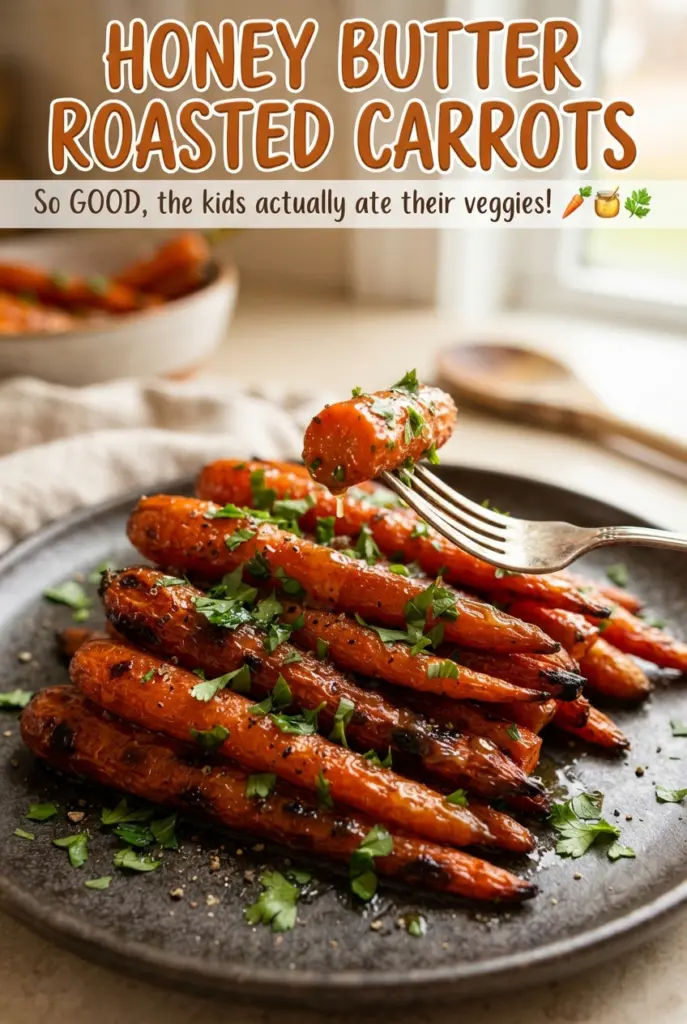 Honey Butter Roasted Carrots