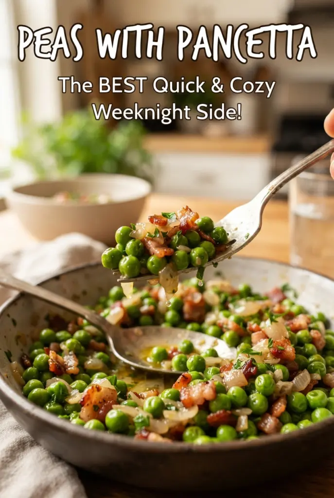 Peas with Pancetta